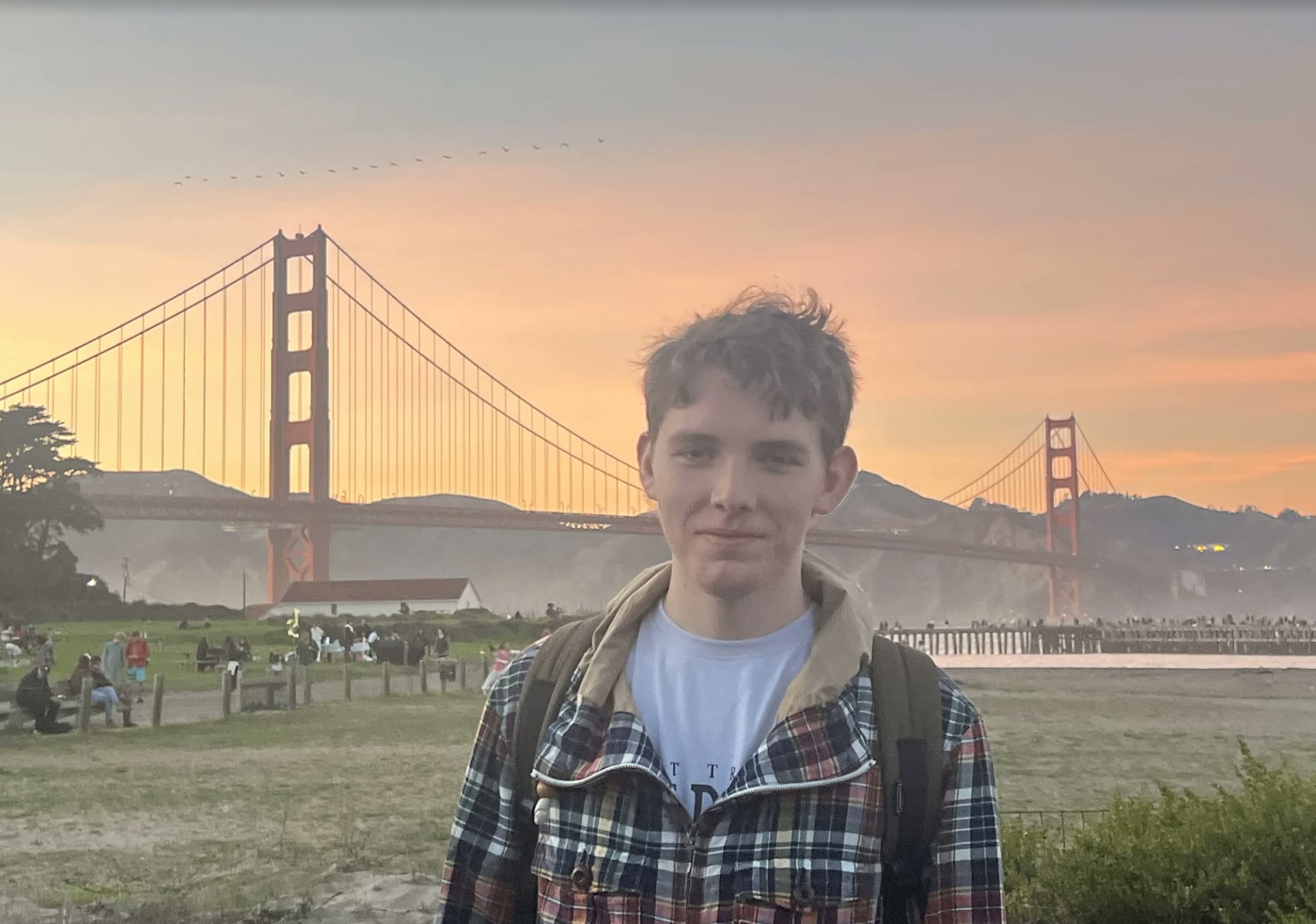 The Golden Gate Bridge during the San Francisco fellowship