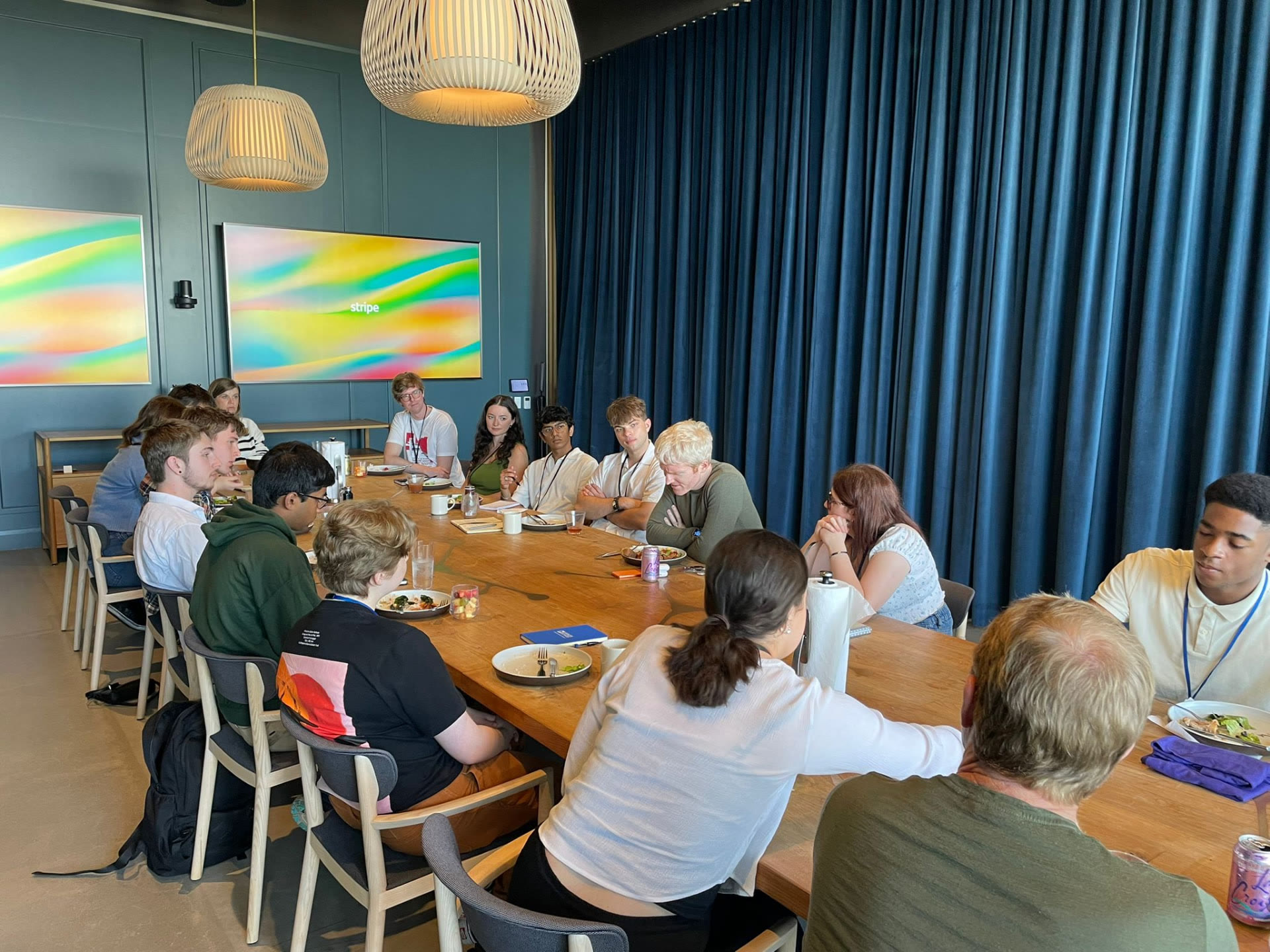 The Patch SF Fellowship cohort at the Stripe offices in San Francisco